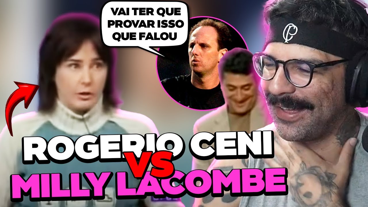 A MAIOR TRETA DA TV.. ROGERIO CENI X MILLY LACOMBE KKKKKKKKKK