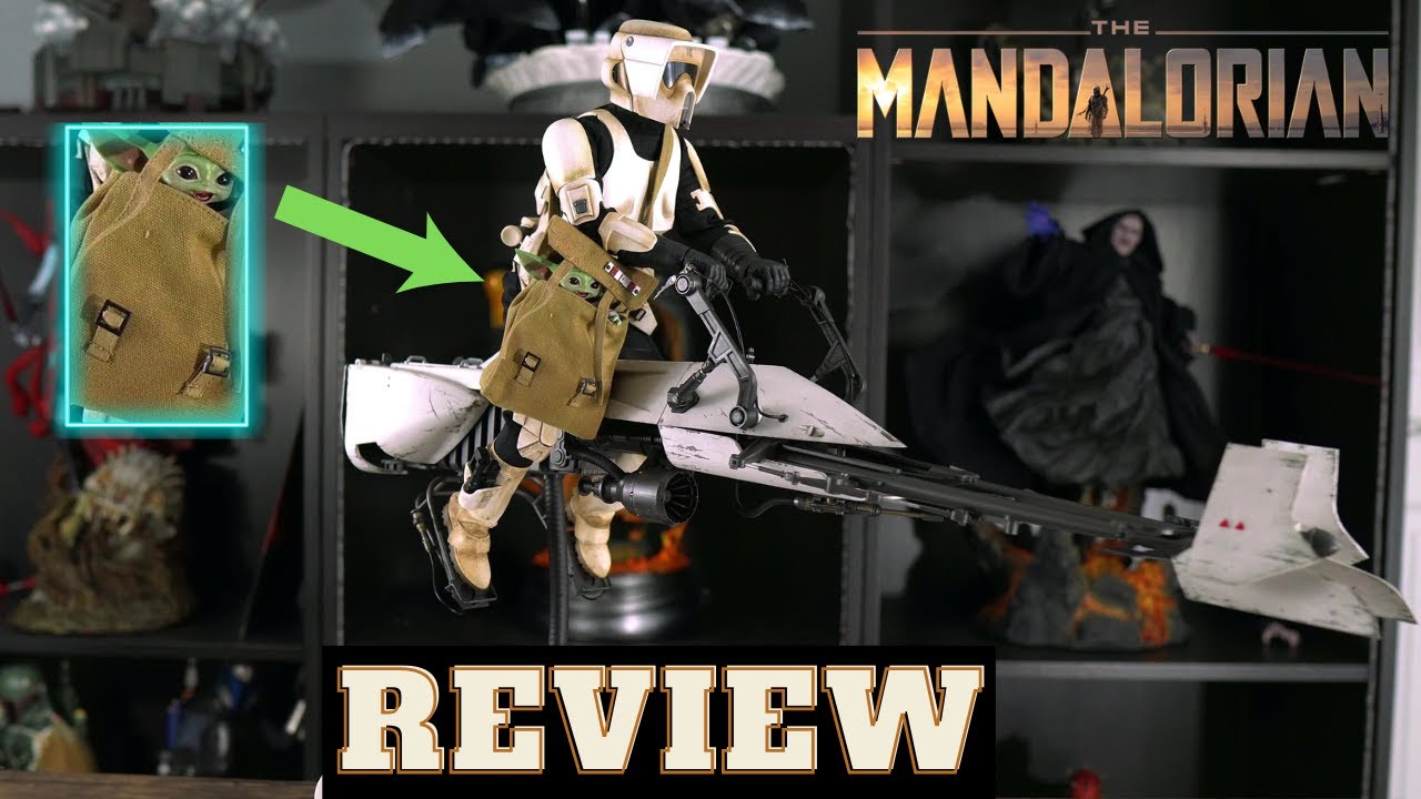 Hot Toys Scout Trooper and Speeder Bike Unboxing and Review