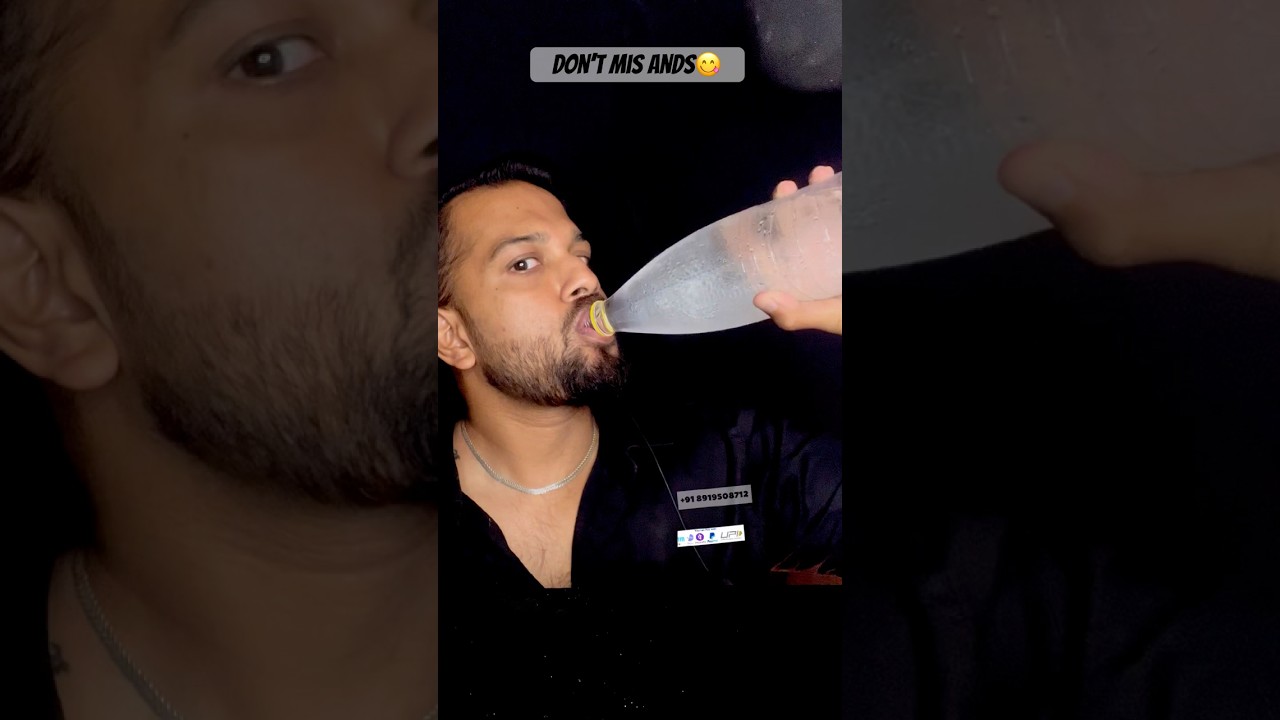 COLD ICED🧊 WATER💦 In 10 Seconds😋? #satisfying #sleep #asmr #shorts