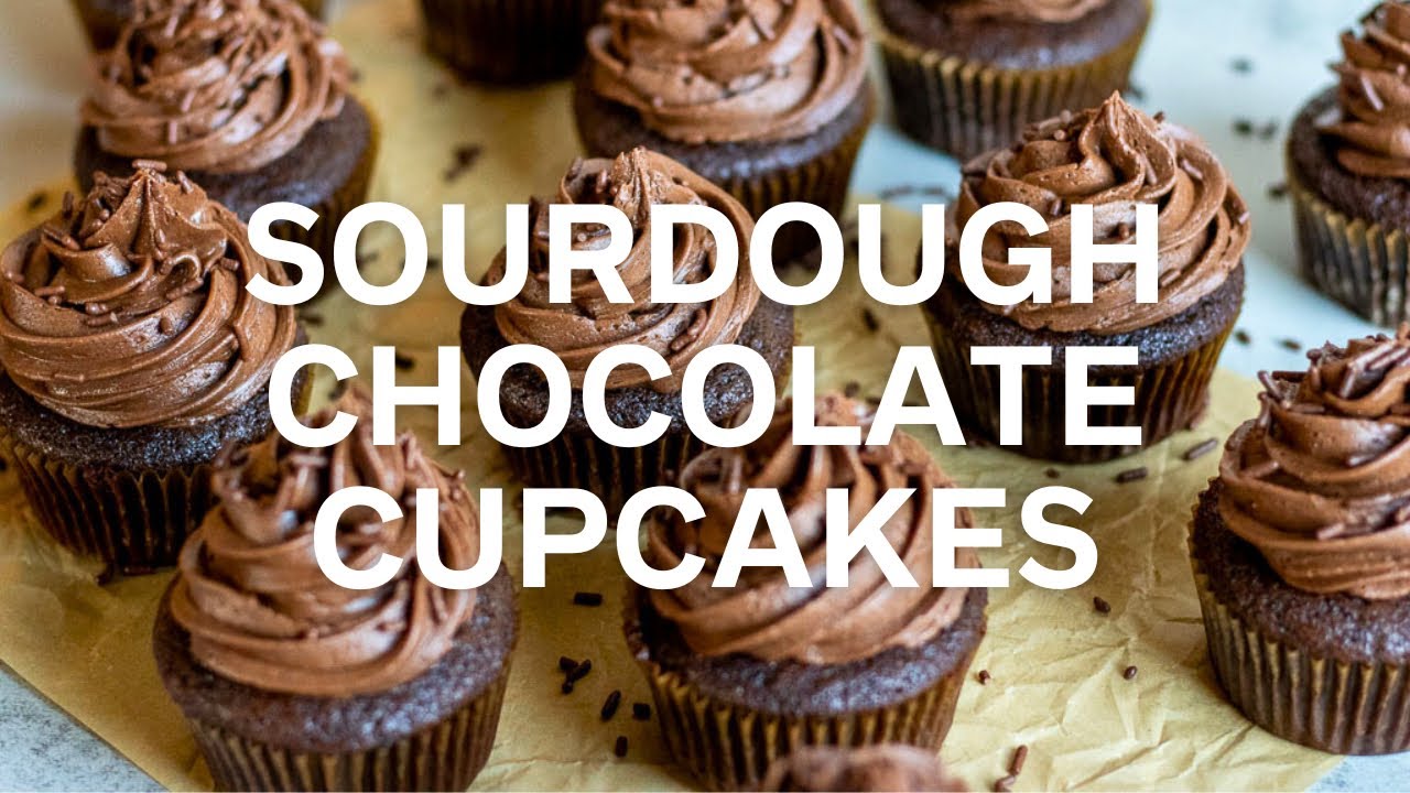 Sourdough Chocolate Cupcakes Recipe