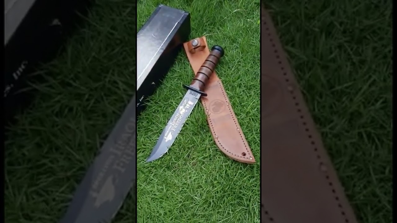 USMC Iraqi Freedom Ka-Bar Knife