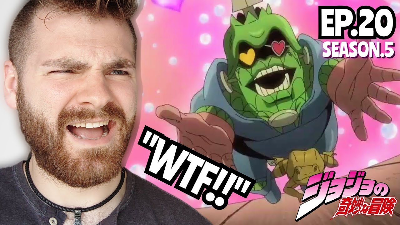THE MOST BIZARRE FIGHT EVER!!! | JOJO'S BIZARRE ADVENTURE *PART 6* EPISODE 20 | (S5 EP:20) REACTION!