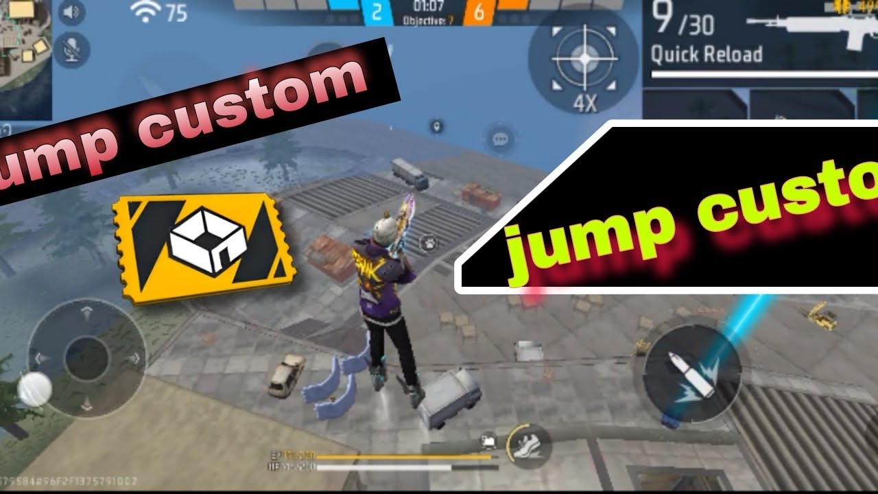 Free fire jump custom udane wala custom kaise banaen custom banane ka new trick udane wala custom