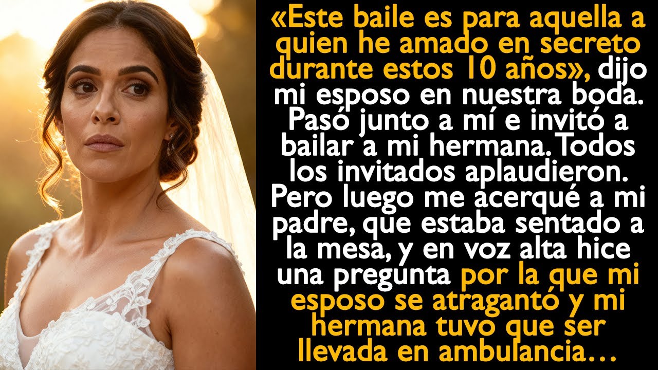 «Este baile es para aquella a quien he amado durante estos 10 años», dijo mi esposo a mi hermana