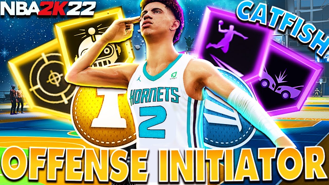 (CONTACT DUNKING) OFFENSE INITIATOR BUILD ON NBA 2K22 CURRENT GEN CATFISH