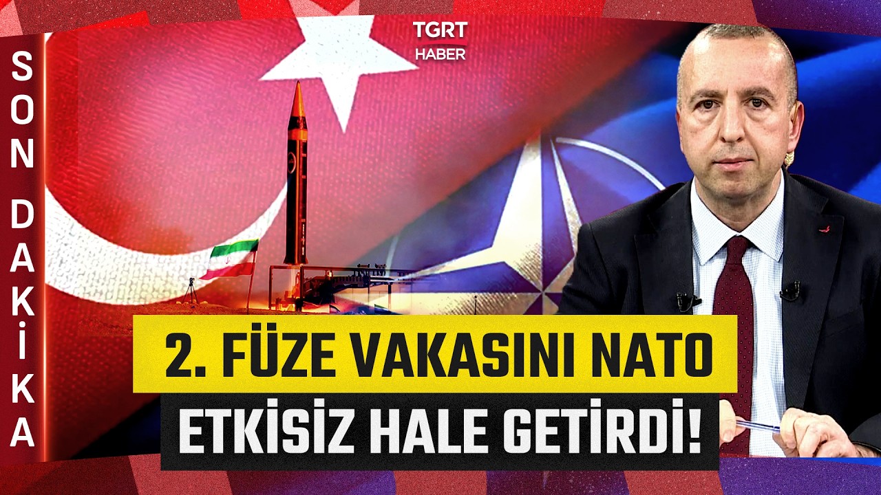 İran’dan Atılan Füzeyi NATO Etkisiz Hale Getirdi! “Türkiye İran’ı Bir Kez Daha Uyarıyor”