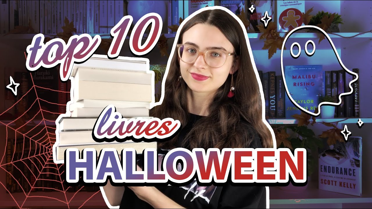 TOP 10 LIVRES À LIRE POUR L'HALLOWEEN | Recommandations pour tous les niveaux d'horreur 👻