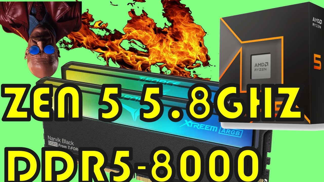 1 month with Zen 5, 9600X / 9950X overclocking 5.8ghz? and ddr5-8000mhz??