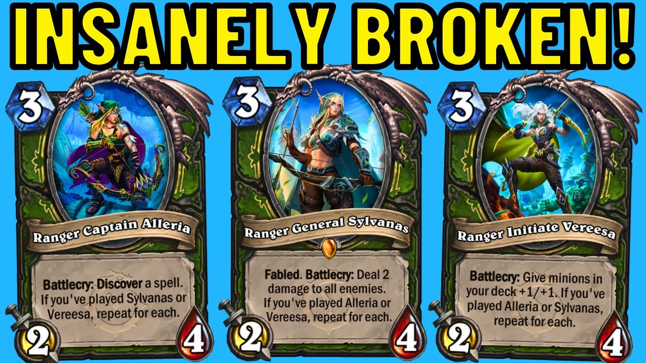 The BEST Hunter Card EVER Made! Ranger General Sylvanas OTK!