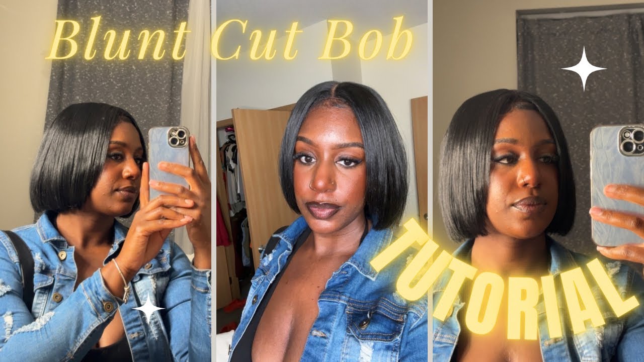 Blunt Cut Bob Tutorial 