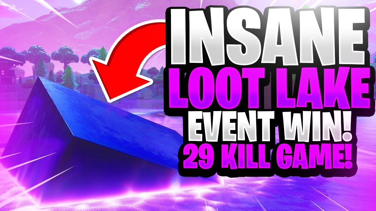 INSANE 29 KILL SOLO WIN! LOOT LAKE EVENT! (Fortnite Battle Royale)