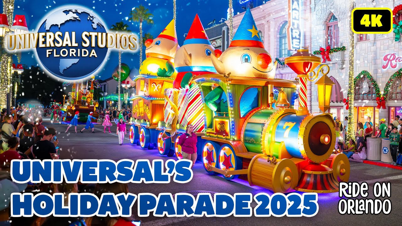 Universal's Holiday Parade Featuring Macy's 2025 - FULL Opening Night Parade in 4K