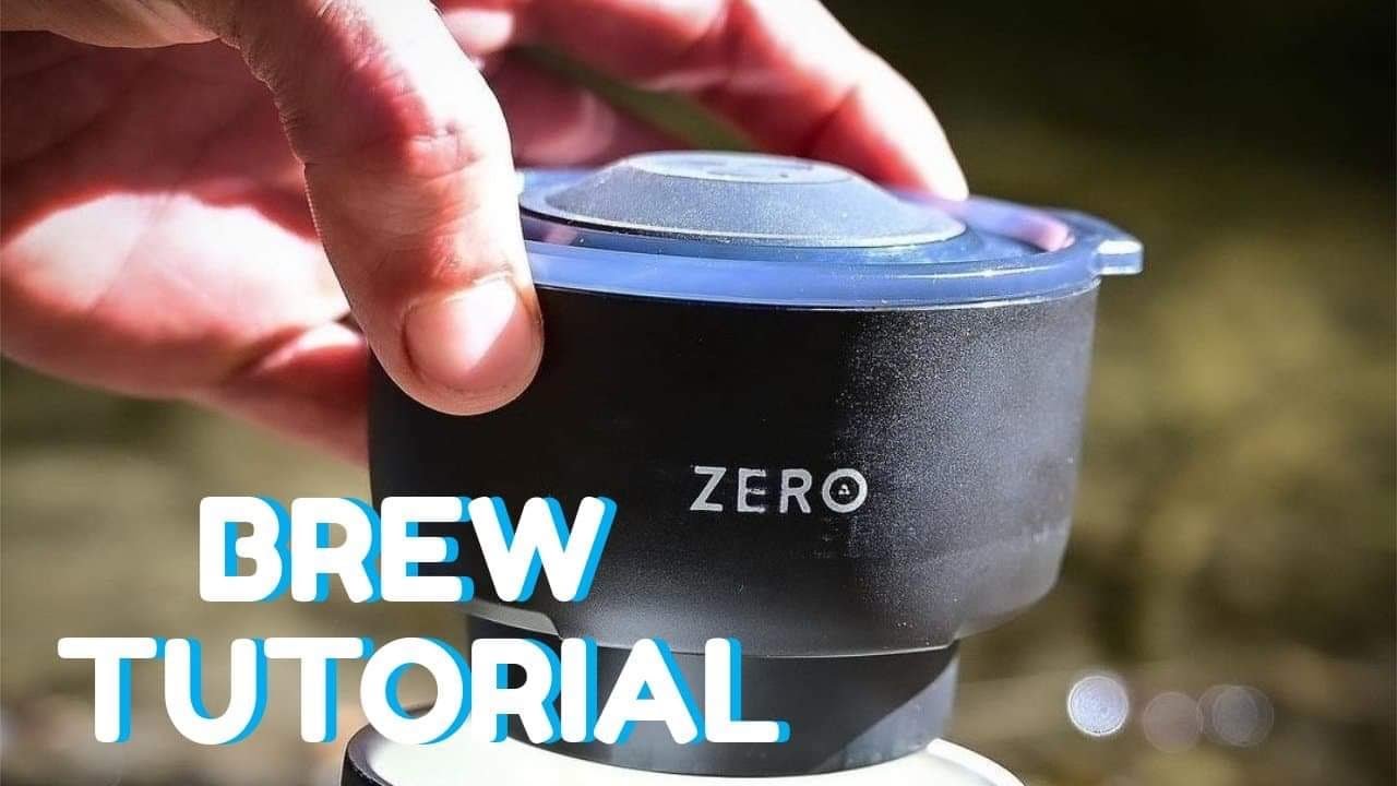 How to use the Trinity Zero Coffee Press!! COFFEE BREW TUTORIAL