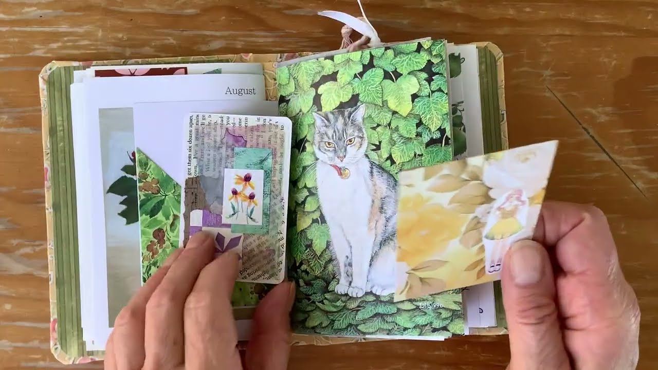 Junk journal for teenage girl, with quotes, as requested by her. She is very happy with it. 