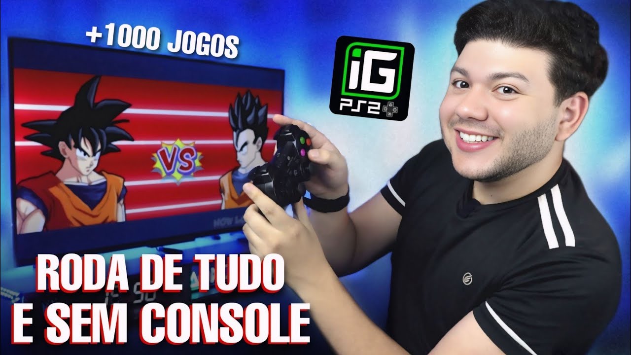 INACREDITÁVEL! Mais de 1000 jogos de console na TV com IGames PSP!
