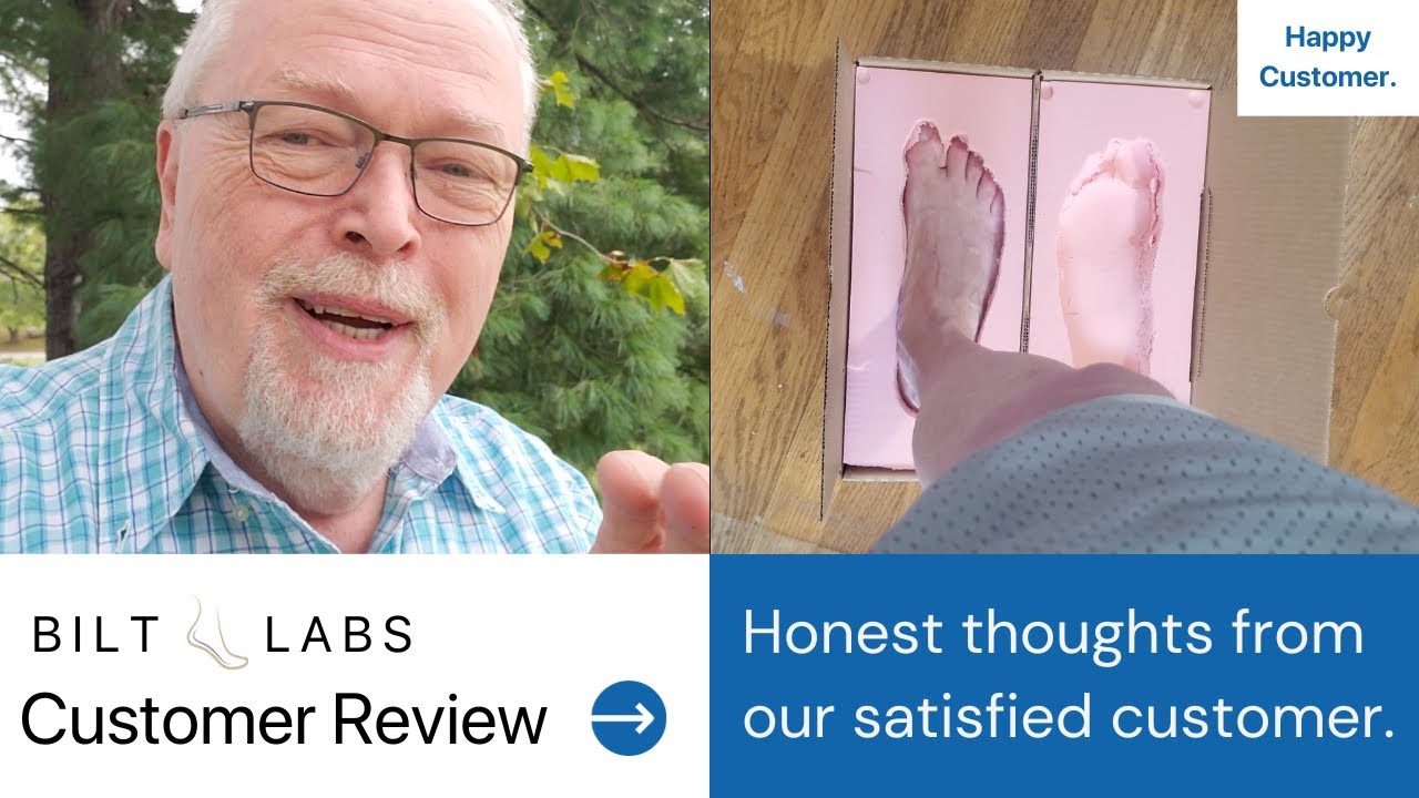 Bilt Labs Custom Orthotics Review: They work! Custom Orthotic Insoles Made From Molds Of Your Feet