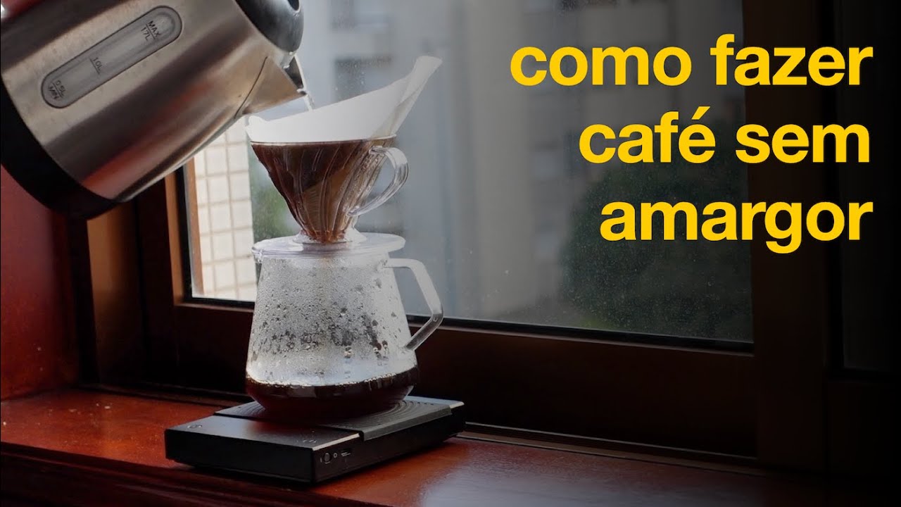 Como fazer café sem amargor?