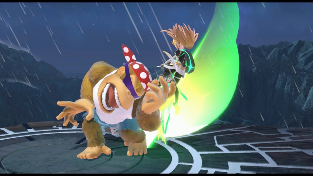 Parry up tilt cancel tech!