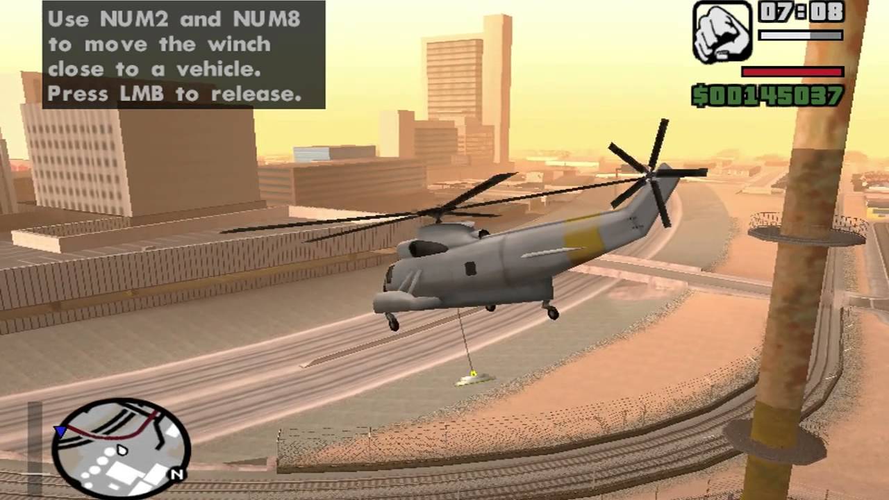 GTA San Andreas Mission #84: Up, Up and Away!