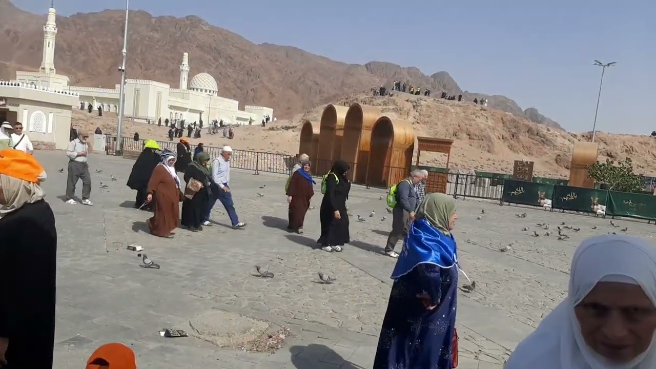 زيارة جبل احد فى المدينة المنورة 
