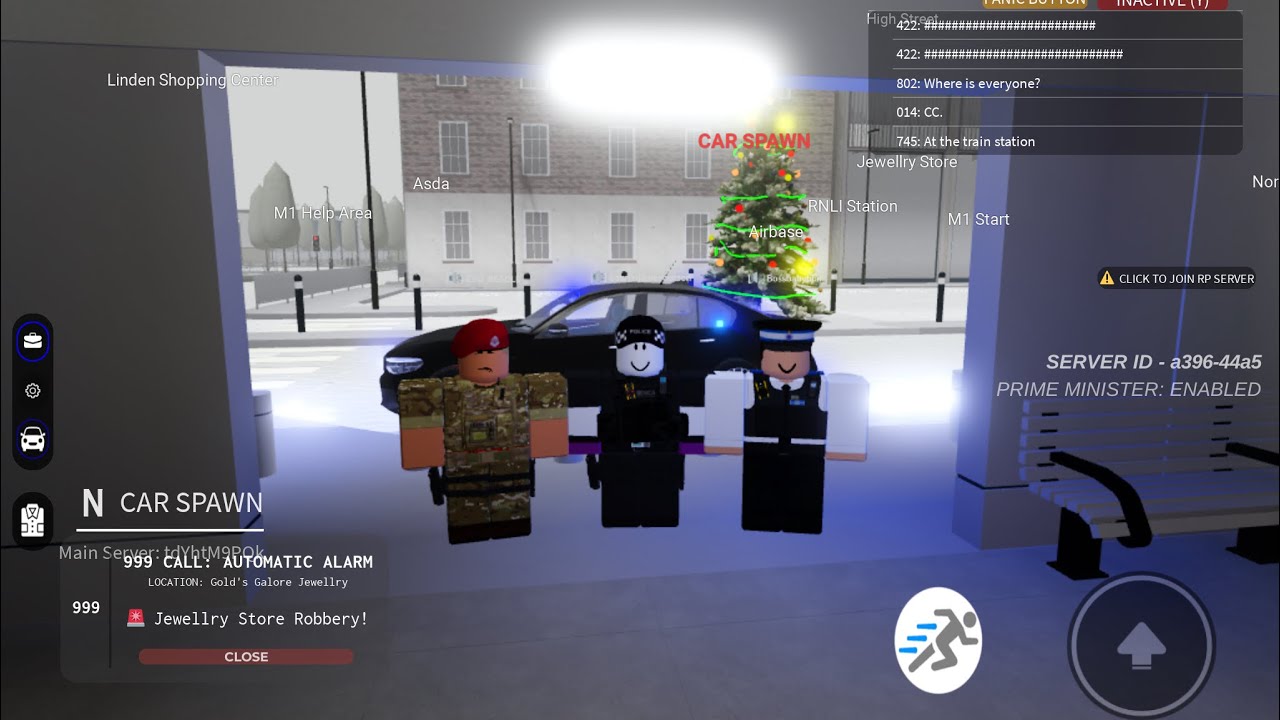 Emergency Camden London Roblox game