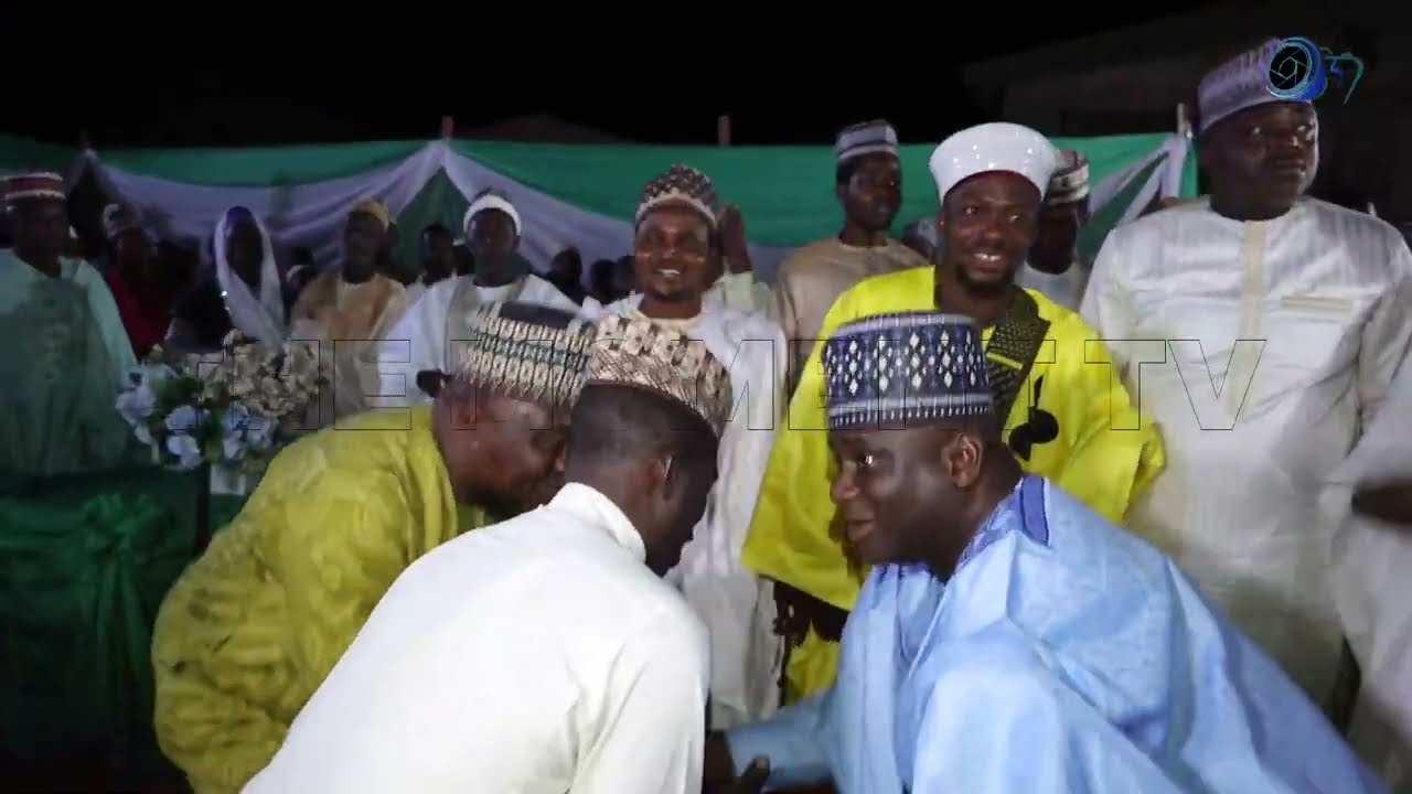 The Moment Sheikh Sofiyullah Kamaldeen Folohunsho Al-Adabiy Alhaji Agba Arrived at