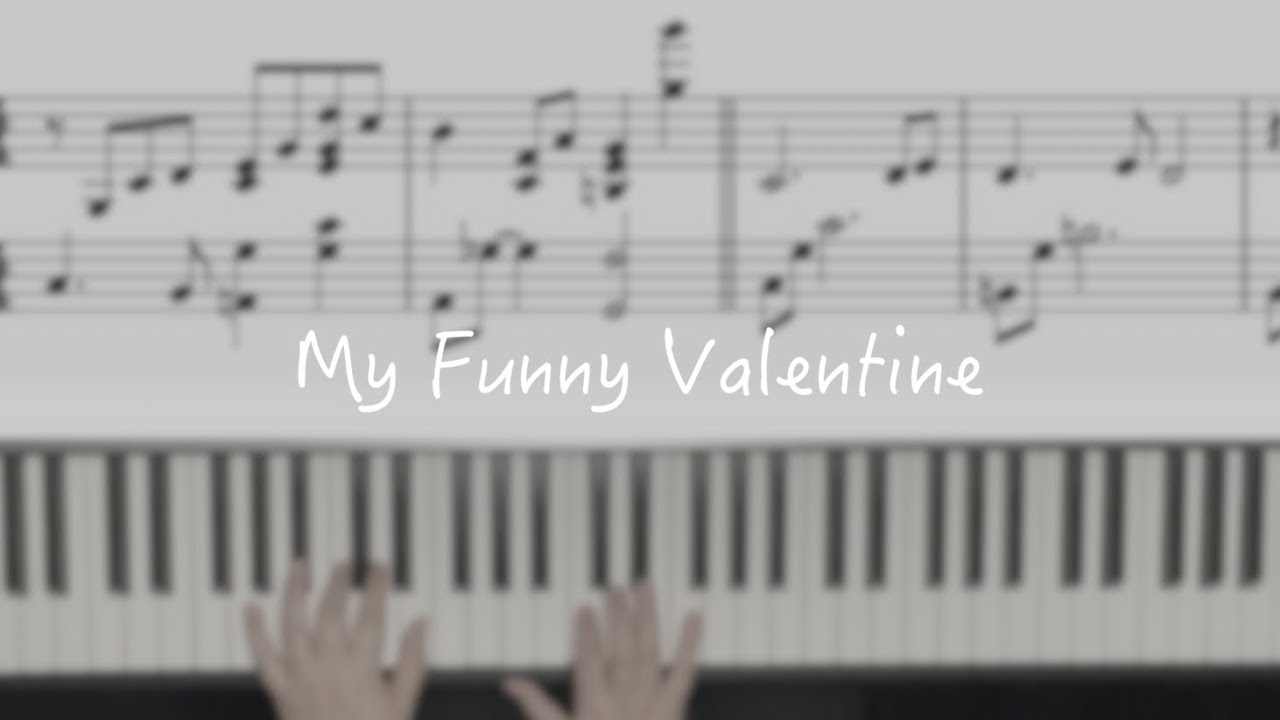 my funny valentine_쉬운재즈피아노_Chet Baker/jazz piano sheet/재즈피아노_쉬운 피아노 악보/[악보저장소]