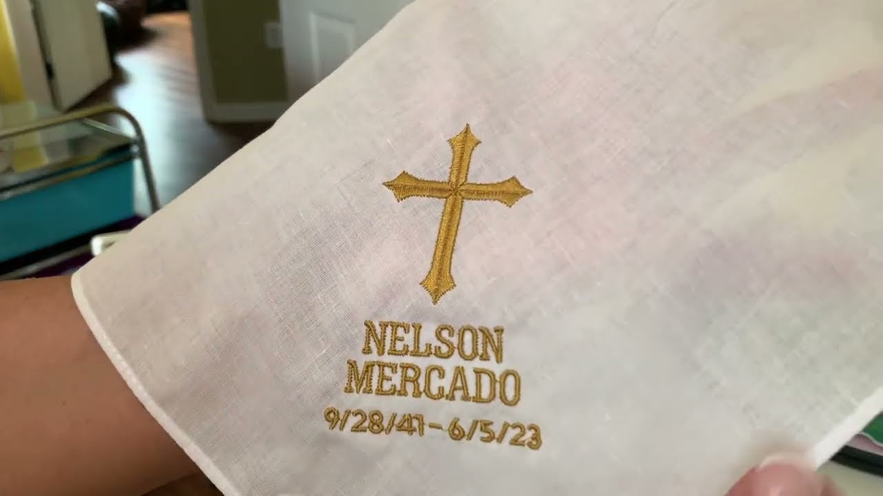 How to Embroider a Keepsake Handkerchief Gift - Beginner Embroidery