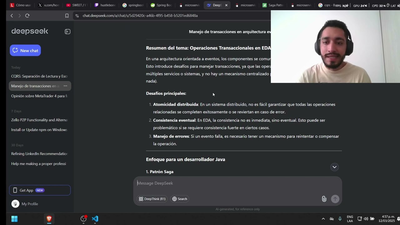 Transacciones Distribuidas en Event-Driven Architecture: Patrón Saga - Teoria Java, Spring y Kafka