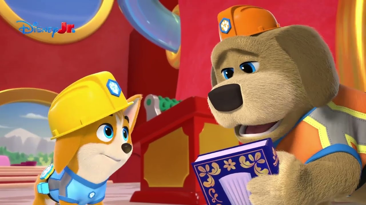 💤 Śpioch na budowie | Psia brygada | Disney Junior Polska