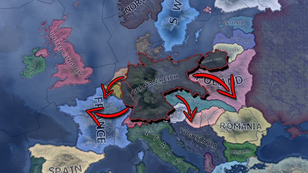 Hearts of Iron IV, de ELFOGLALOM EURÓPÁT!