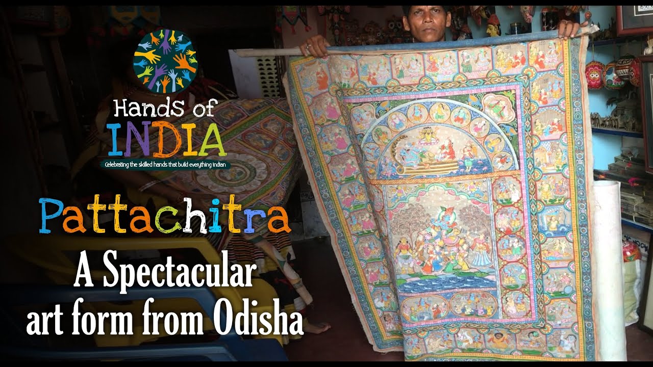The Pattachitra artists of Odisha. This is how these paintings are made