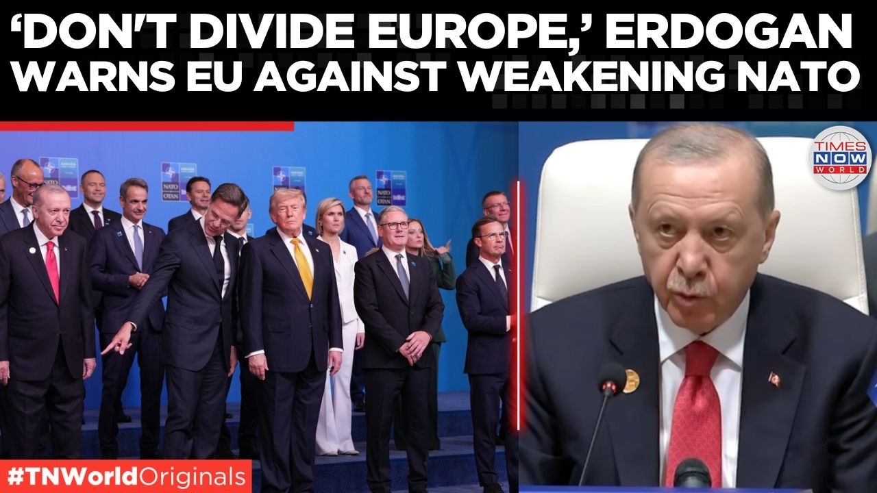 FULL SPEECH: Erdogan Opens NATO Summit with Trump, Ukraine & NATO Message
