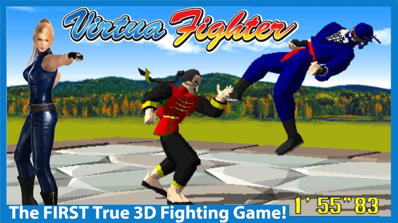Sega Invents 3D Fighting Games! Virtua Fighter! The Arcade Fighting Game Origin Story
