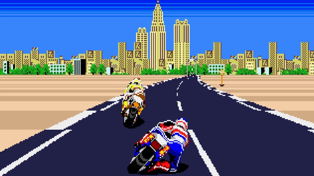 Super Hang-On Longplay - Arcade Mode Playthrough on Sega Genesis / Mega Drive