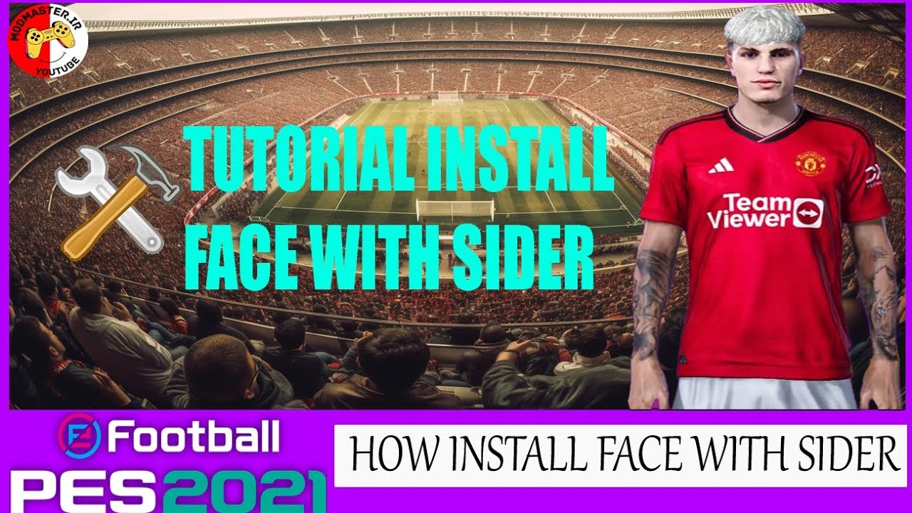 ❌PES 2021❌ | MODS | The easiest way to install a face in sider