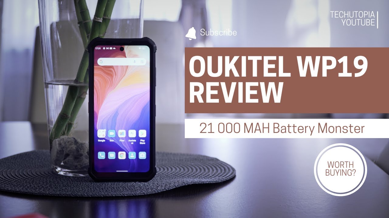Oukitel WP19 Unboxing I Review I 21 000 mah battery I Rugged IP68 IP69 I Android 12 I Giveaway 2022