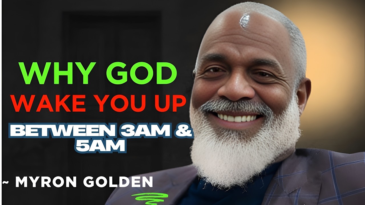 If You Wake Up Between 3 AM AND 5 AM Do These Things | Myron Golden | Motivation Mindset 🔥