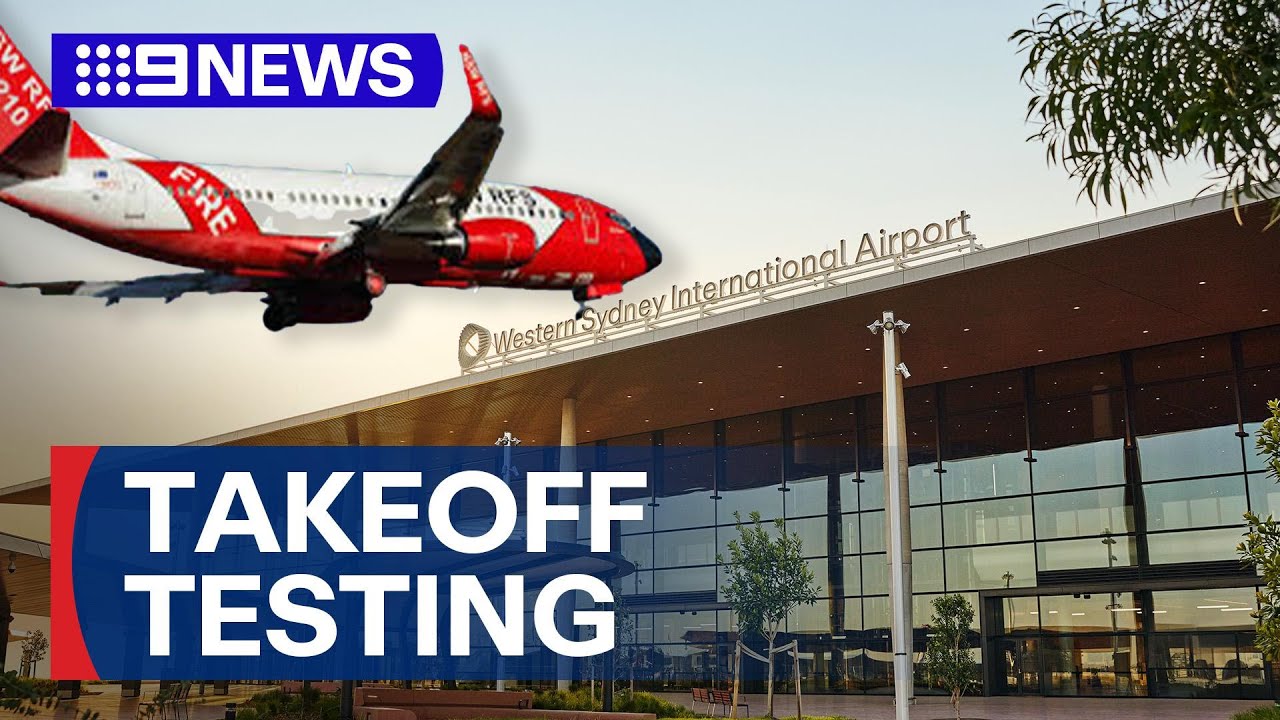 Historic day for Western Sydney International Airport | 9 News Australia