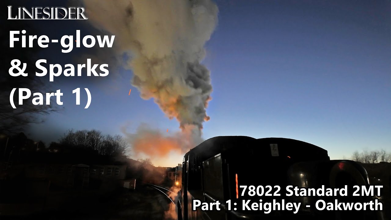 Fire-Glow & Sparks: Behind Steam at Dusk (Part 1)