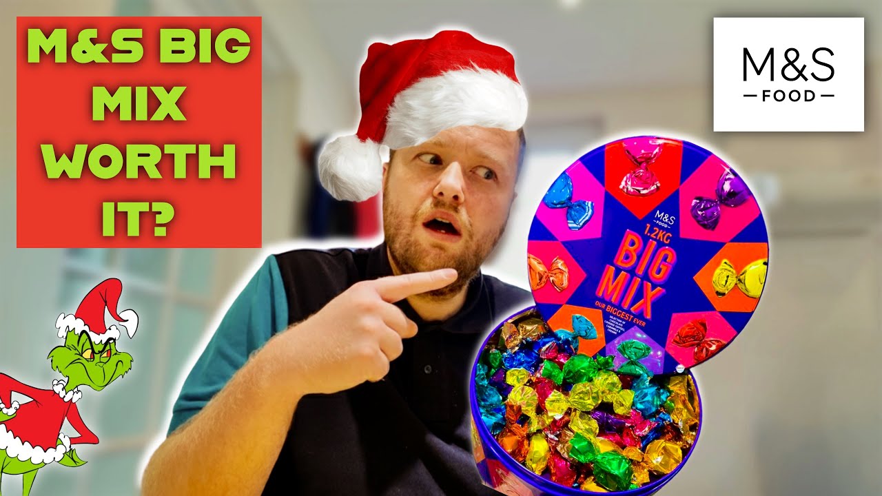We Opened The Massive M&S Big Mix Chocolate Tin - Worth If? See What Happened…
