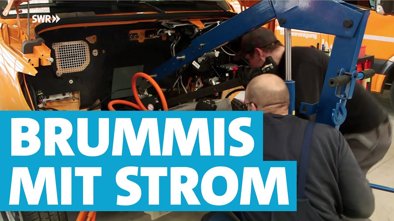 Firma Orten baut Diesel-Brummis zu Elektro-LKW um