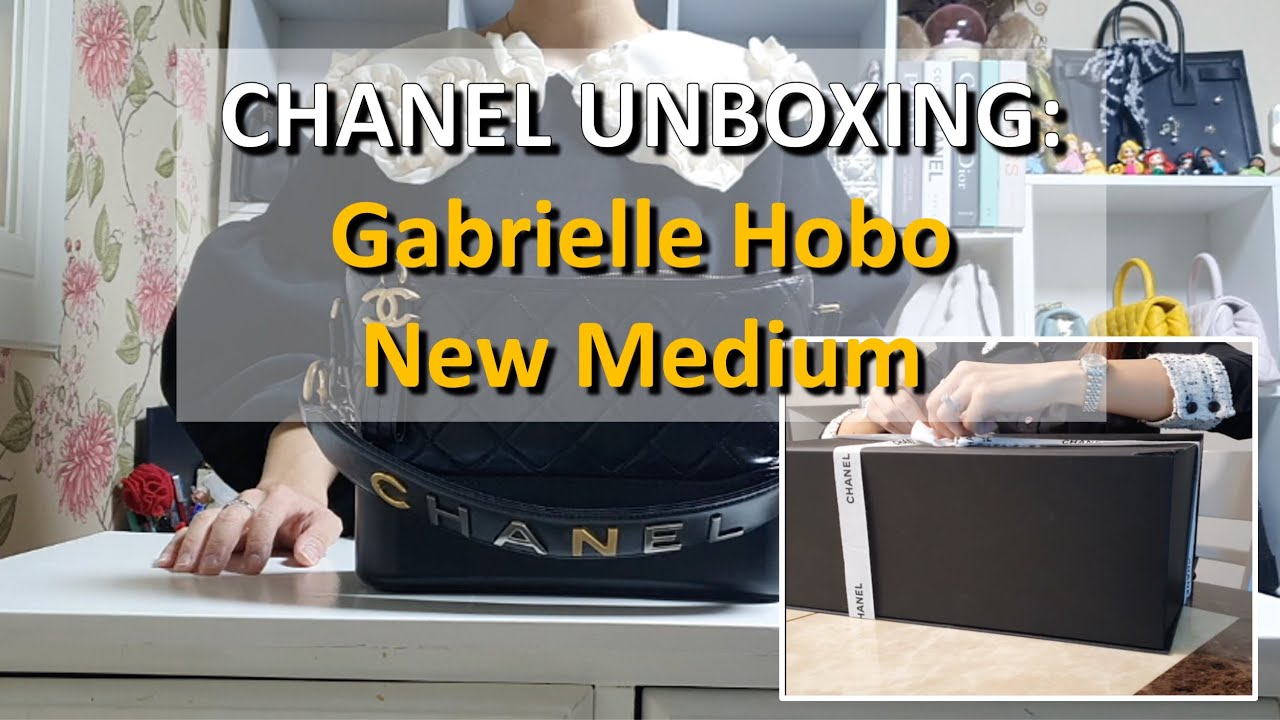 CHANEL | UNBOXING | WIMB | Gabrielle Hobo small vs. new medium
