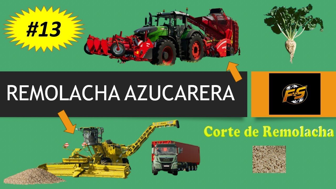 🚜🐄#13 🥜🥜-REMOLACHA AZUCARERA🥜🥜 🚜🐄#fs22 #farmingsimulator22 #tutoriales