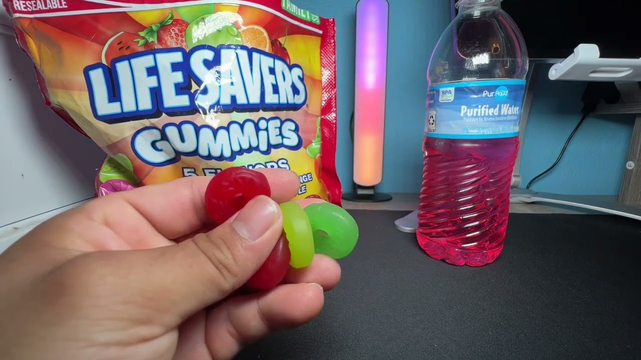 Life Savers gummies (ASMR)