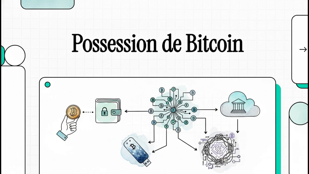 &Ecirc;tre d&eacute;tenteur, propri&eacute;taire ou souverain de ses bitcoins.
