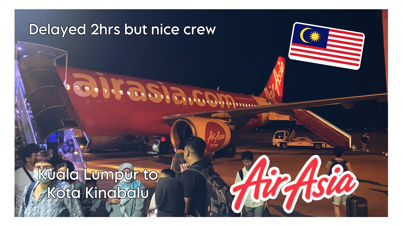 TRIP REPORT | AIRASIA | AIRBUS A320 | AK5118 | KUALA LUMPUR TO KOTA KINABALU