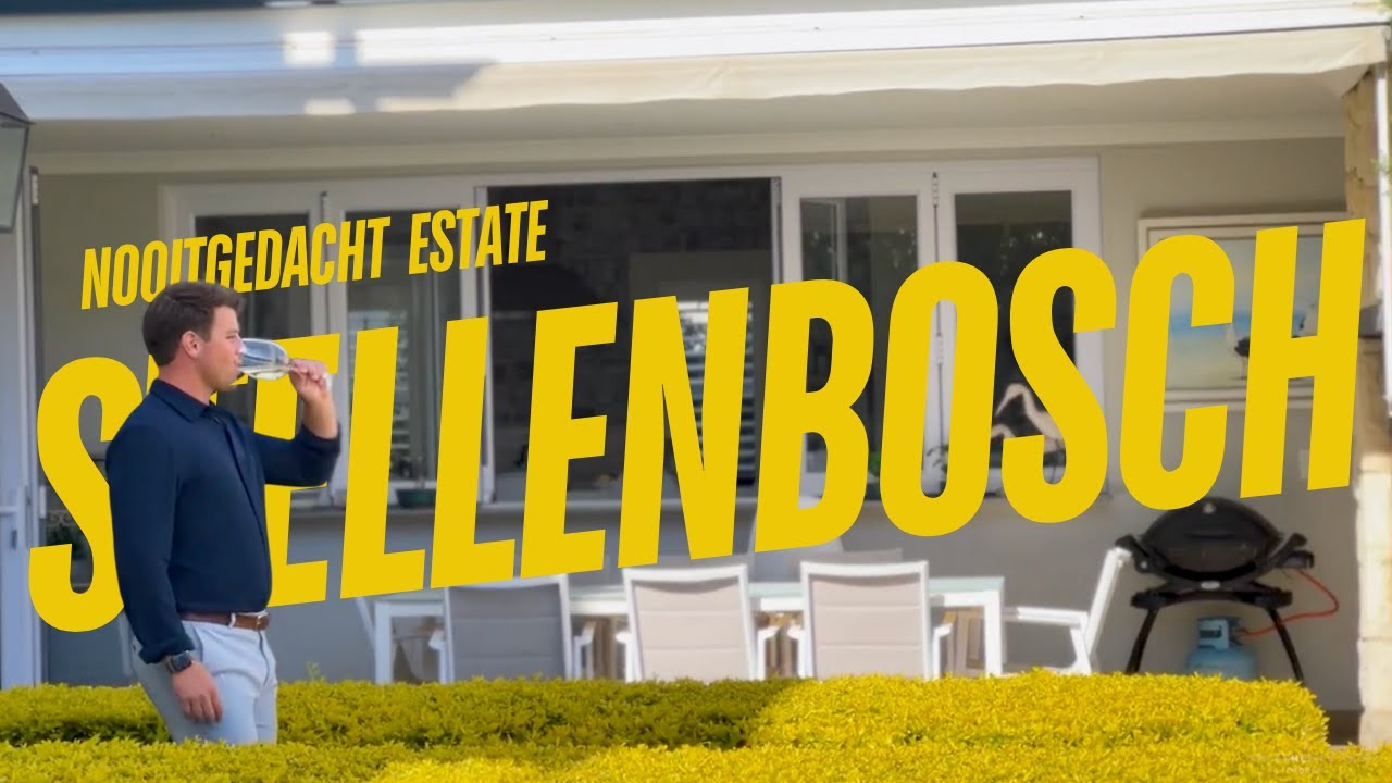 A Glass Of Wine Inside Nooitgedacht Estate | Stellenbosch | Ian Heyns & Zelda De Witt