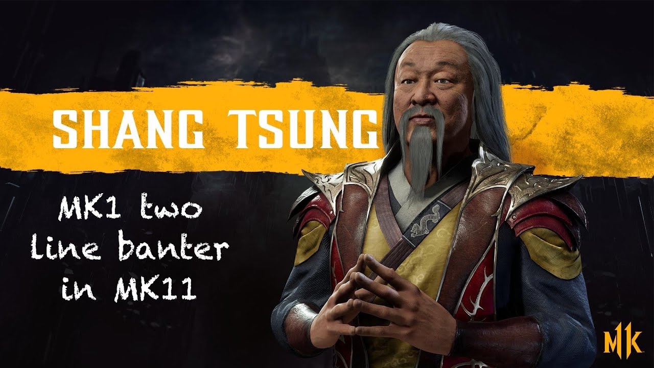 MK11 Shang Tsung Intro Dialogues but in MK1 style