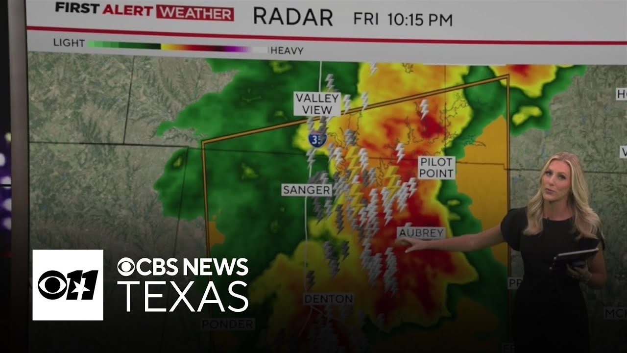 Severe storms return to North Texas, bringing damaging winds and lightning